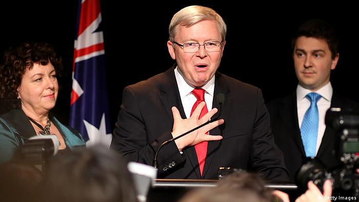 Australien Kevin Rudd Wahl