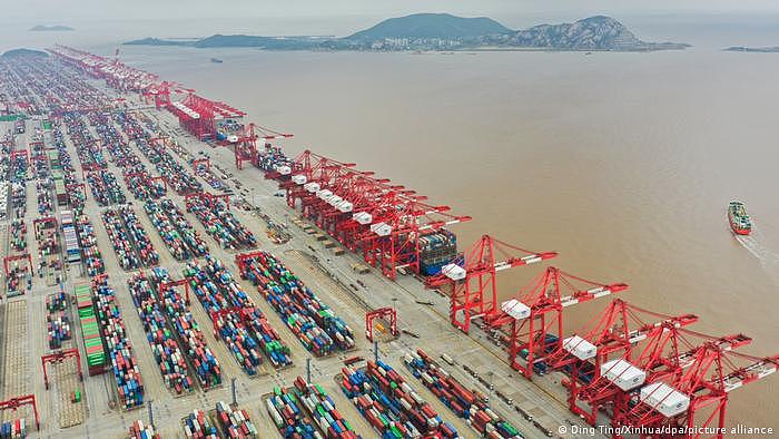 China Shanghai Container-Hafen