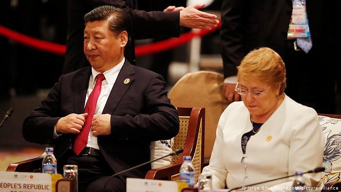 APEC-Gipfel | Xi Jinping und Michelle Bachelet
