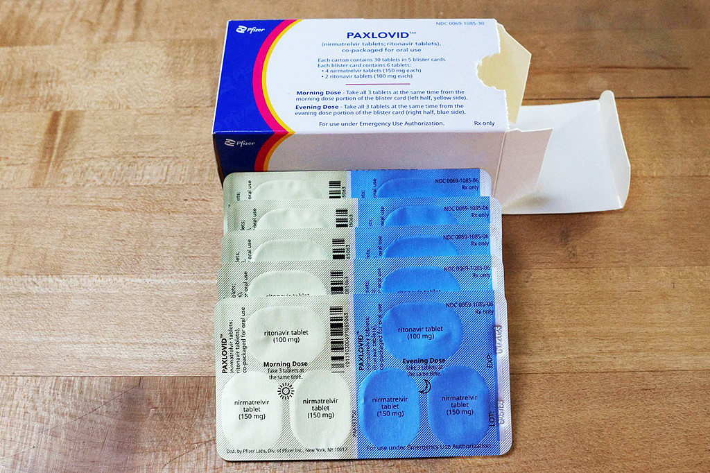 美国出现新冠患者服用完辉瑞大药厂（Pfizer）抗病毒药物Paxlovid完整5天疗程后，咳嗽等症状再度复发的情形。 （图／路透社）