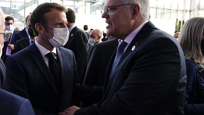 Mr Albanese is also hoping to repair international relationships such as the one between Australia and France after the friendship soured over the AUKUS deal. Picture: Adam Taylor