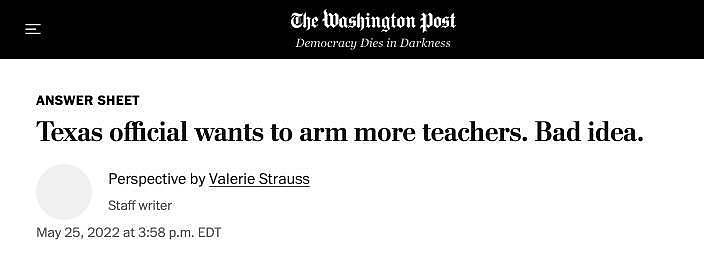 得州总检察长：阻止校园枪击案，最好是让老师带枪（视频/组图） - 3