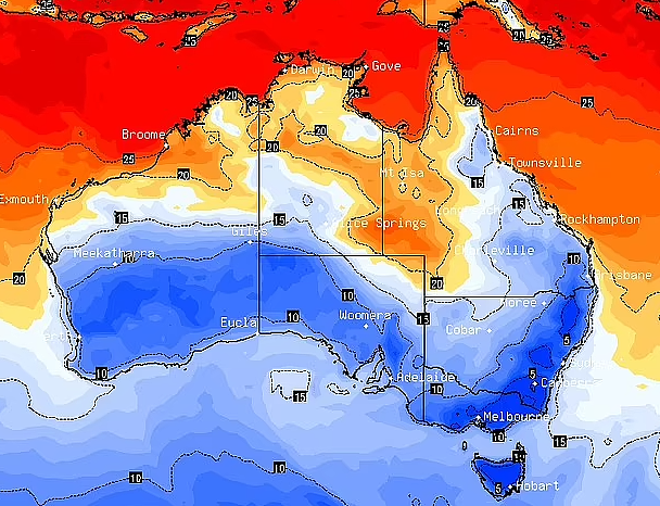 极地寒流席卷澳洲东南部！多州大幅降温，部分地区将迎破坏性大风及降雪（组图） - 2