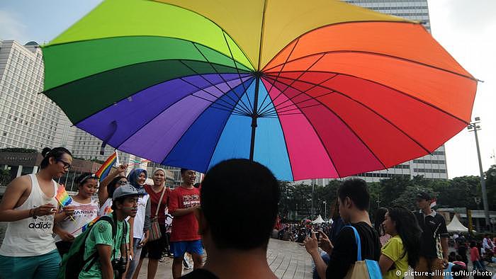 Indonesien LGBT Parade in in Jakarta