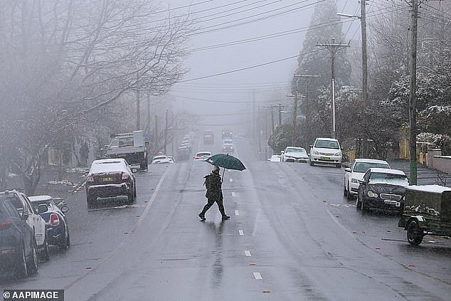 Temperatures for Brisbane and Sydney on Friday will be the lowest drop for those two cities in 33 years