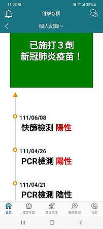 原PO在3个月内2度确诊。 （图／翻摄自爆怨公社）