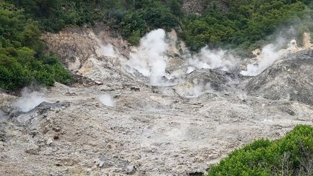 火山蒸汽喷口