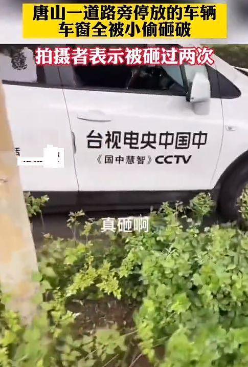 唐山又惹争议，央视记者车停马路边被砸，网友：谁还敢去唐山（组图） - 15