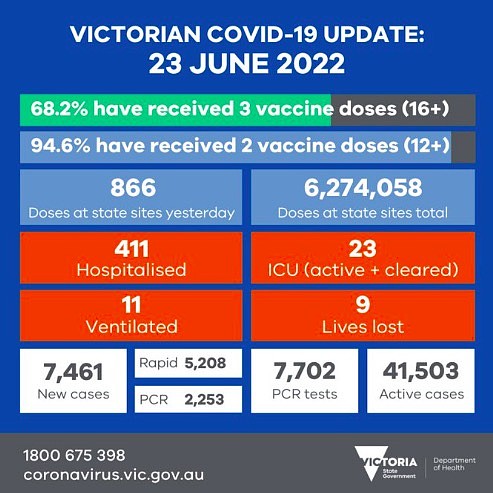 滚动更新：新州新增10993例，5人病亡；维州新增7115例，21人病亡（图） - 81