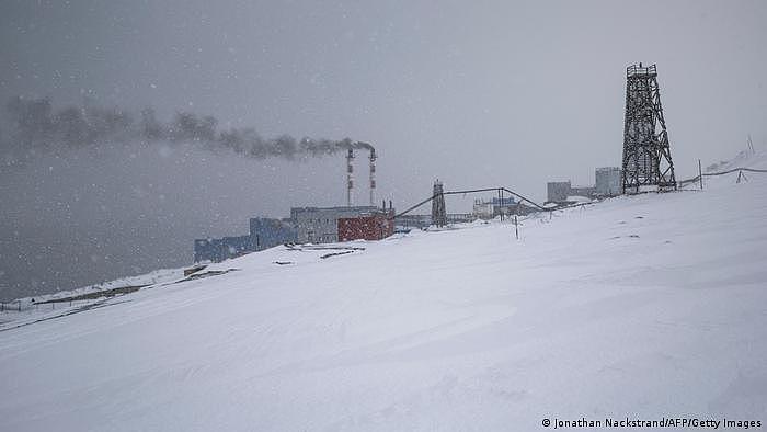 Spitzbergen Barentsburg | russisches Bergwerk 