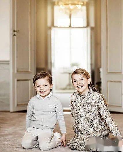 欧洲最美女王会是她？瑞典10岁公主颜值爆表，和弟弟齐出镜超萌（组图） - 56