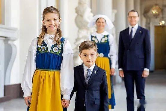 欧洲最美女王会是她？瑞典10岁公主颜值爆表，和弟弟齐出镜超萌（组图） - 69