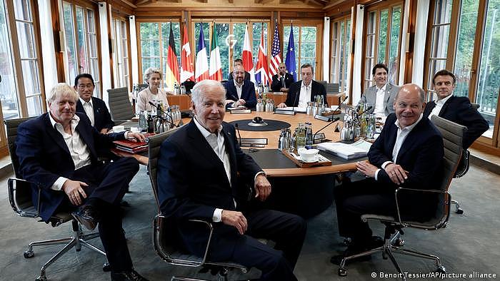 G7 Gipfeltreffen in Kruen - Gruppenfoto