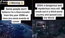 时空旅人曝新致命病毒2024扩散全球，起源第三世界国家（视频/图）