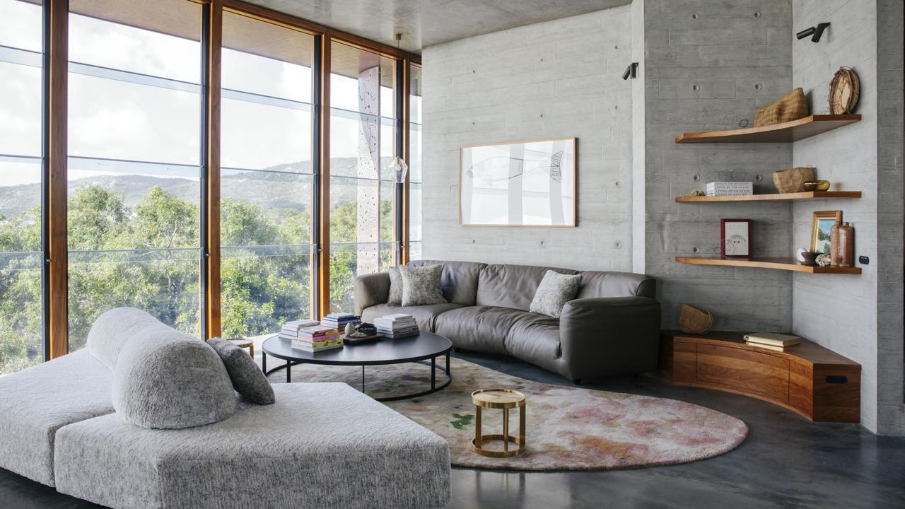 Inside the holiday home. Photo: Elise Hassey,