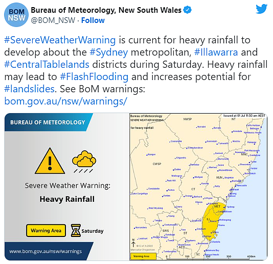 新州将迎连日暴雨，大悉尼地区或开启“看海模式”！气象局再发洪水预警（组图） - 4