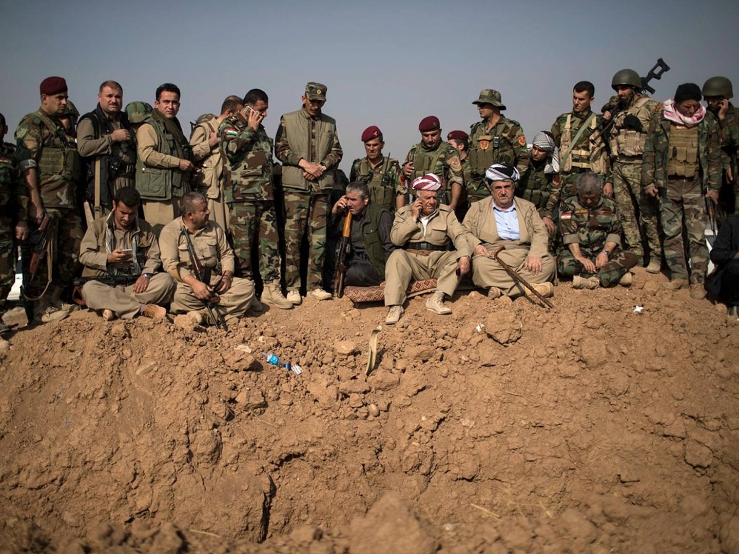 庫爾德武裝被認為是美國在反恐戰爭中的盟友。（AP）
