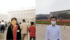 王祖蓝晒25年前天安门游客照，微博热搜前20香港占8（组图）