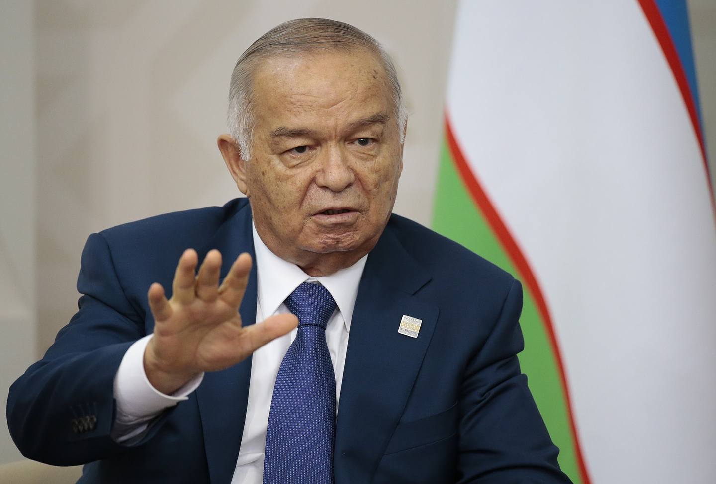 前烏茲別克總統卡里莫夫。（AP）