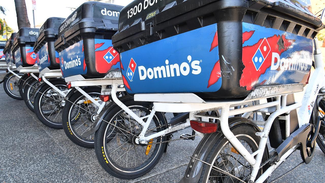 Domino's Pizza has introduced delivery prices. Picture: Darren England