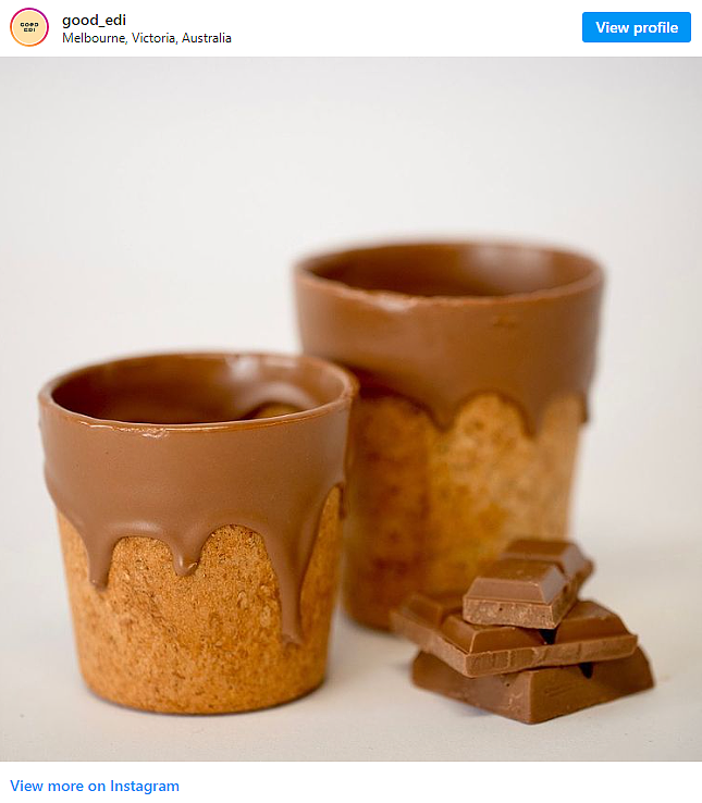 墨尔本公司研发“可食用咖啡杯”，已有商家推出！$1.5/个，营养丰富还环保（组图） - 3