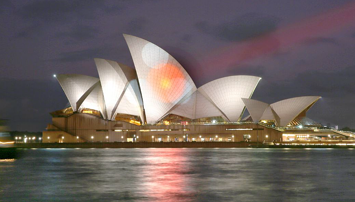悉尼歌剧院亮灯悼念安倍，葬礼当天澳洲降半旗致哀（组图） - 3