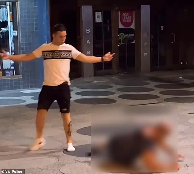 澳男当街无故殴打3男，拳脚相加！警方公布监控，呼吁市民协助（视频/组图） - 2