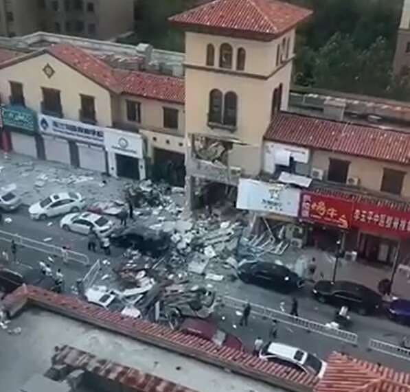 长春一商业街爆炸，现场惨烈，周边受损严重（视频/图） - 2