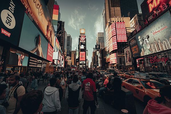 ▲▼纽约位居第二。 （图／载自pixabay）
