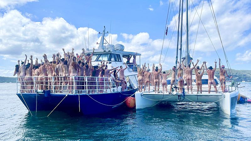 30名澳人将裸体出海！组织成员遍布全国，曾在悉尼港赤裸航行8次（组图） - 2