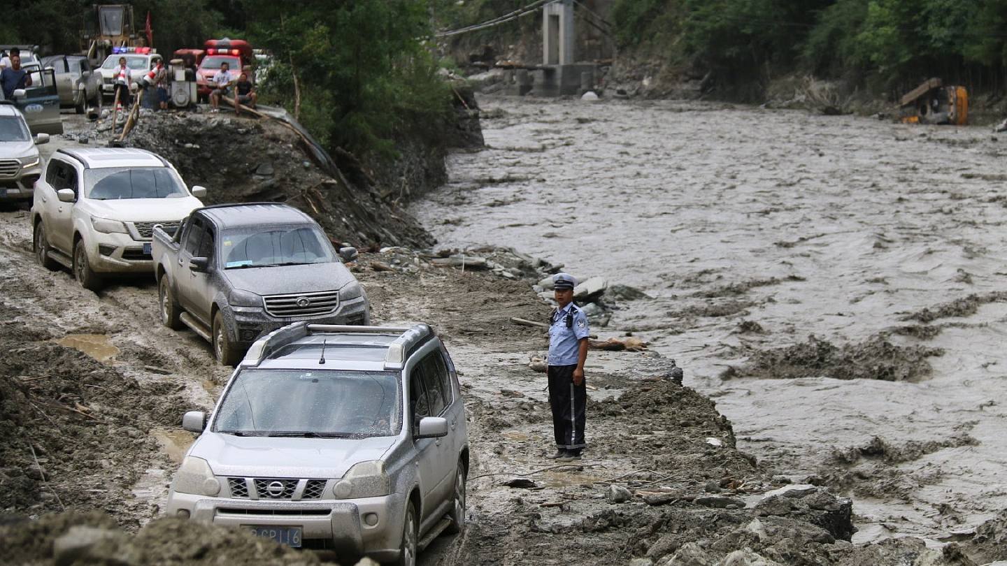 四川北川暴雨引突发山洪至少6死12人失踪电力通讯中断