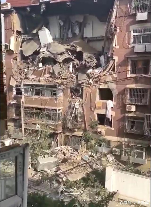 天津一居民楼爆炸，六层建筑垮塌碎片满地，居民：听到很大爆炸声，以为是地震（视频/组图） - 2