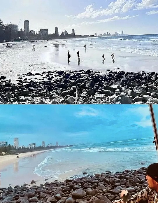 侯佩岑也在澳洲，与网友合照被赞漂亮温柔，一张海滩照又与周杰伦联动了？（组图） - 19