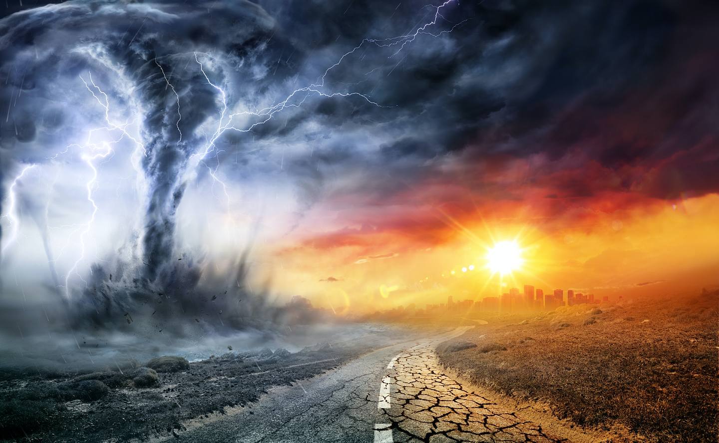 阿南德提醒要留意极端气候灾难等4大凶险。 （示意图／gettyimages）
