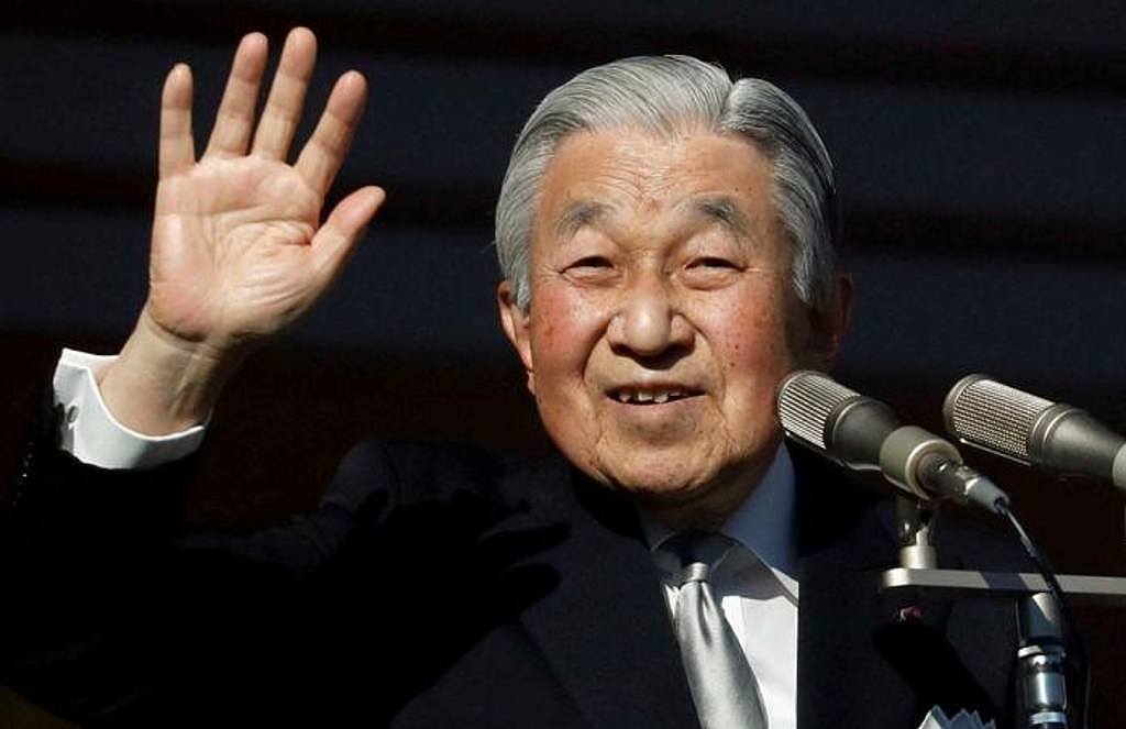 日本88歲上皇明仁26日驚傳被診斷出心臟衰竭。（路透）