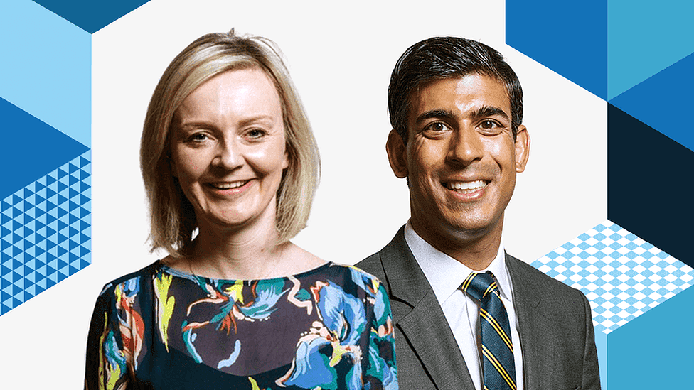 Liz Truss and Rishi Sunak