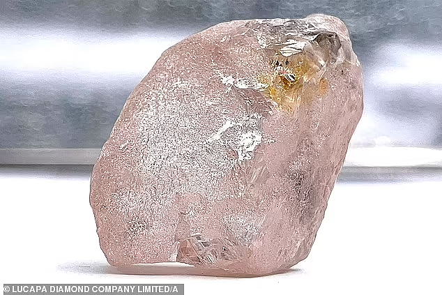 300年来最大！澳洲矿企挖出稀世粉钻，重达170克拉（组图） - 3