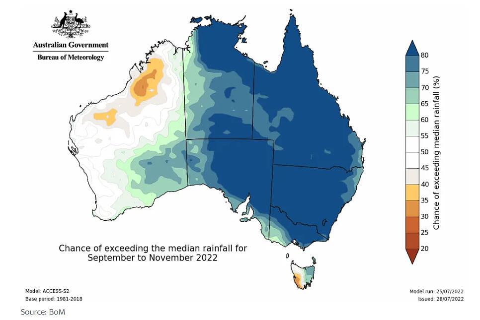 新一轮降雨即将来袭，澳洲大部分地区都难幸免！气温也将随之上升（组图） - 2