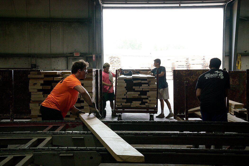坎普斯硬木公司是一家总部位于密歇根州的木材制造商，为住房和家具提供木材，在一开始的确抓住了在中国扩张的机会。