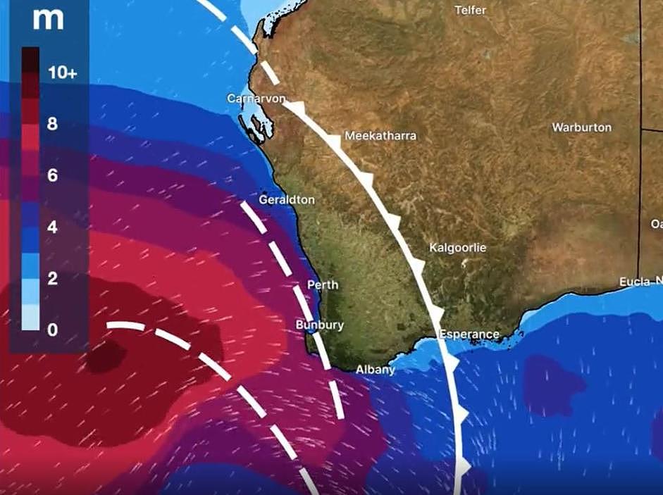 双重恶劣天气系统来袭，澳6个州将受到影响！巨浪、雷暴、强风恐持续一周（组图） - 4