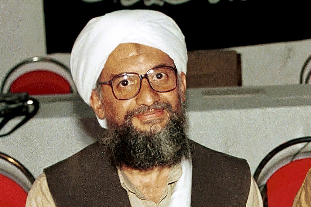 美国媒体报导，美国中央情报局（CIA）已经在周末狙杀71岁的盖达组织（Al-Qaeda）首脑萨瓦里（Ayman al-Zawahri）。 （资料照／美联社）