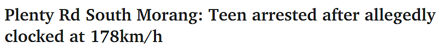 墨尔本青少年超市被刺伤，3男被捕！限速80飙到178km/h，男子驾照被吊销（组图） - 4