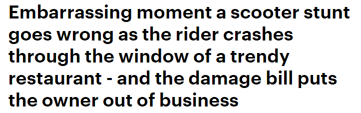 墨尔本男子炫车技撞碎餐厅窗户，压垮老板“最后一根稻草”！损失$4000即将倒闭（视频/组图） - 1