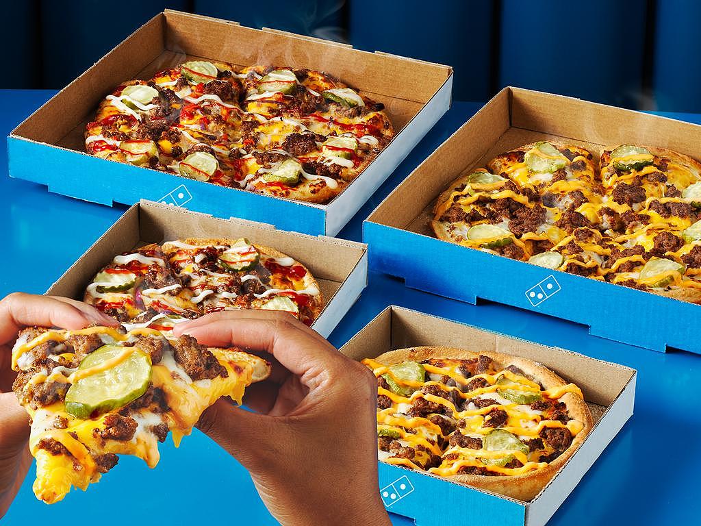 Domino's releases Burger Joint Range. Picture: Supplied/Domino's