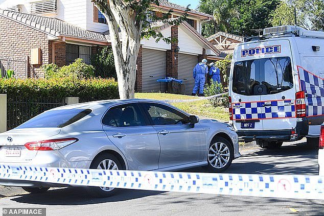 Police and forensics rushed to the Coolidge Court residence in Stretton on Monday morning and found the bodies of the mother and son upstairs