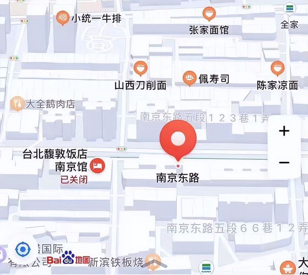 百度地圖在大陸軍事演習期間推出台北市街道詳細地圖，具備搜索功能，讓很多大陸網民認為是為這次演習中要統一台灣做準備。（圖／網路）