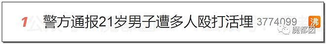 一天3起残暴凶案震撼三观！8名未成年人围殴活埋，入室杀人跳窗逃窜被水冲（视频/组图） - 1