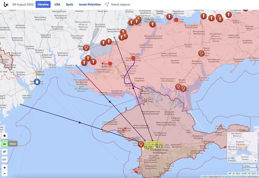 克里米亚俄军基地爆炸 下一个目标是哪里？（组图） - 1