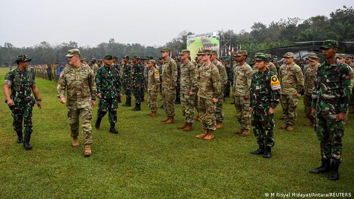 Indonesien Militärmanöver Super Garuda Shield mit US-Truppen