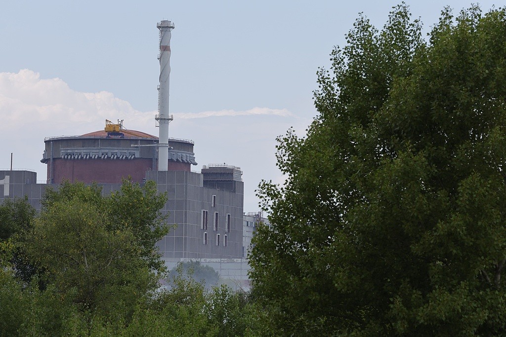 烏克蘭國防部情報總局發言人尤索夫（Andriy Yusov）告訴NBC News，最新情資顯示，有人下令多數札波羅熱（Zaporizhzhia）核電廠職員「明天8月19日」不要去上班。(圖/ 新華社 )